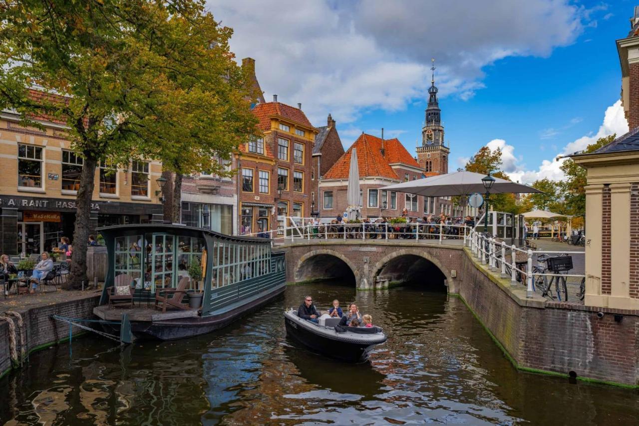Vrijstaand Chalet Met Veel Buitenruimte En Veranda Zuid-Scharwoude エクステリア 写真