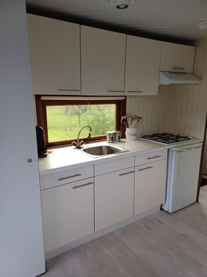 Vrijstaand Chalet Met Veel Buitenruimte En Veranda Zuid-Scharwoude エクステリア 写真